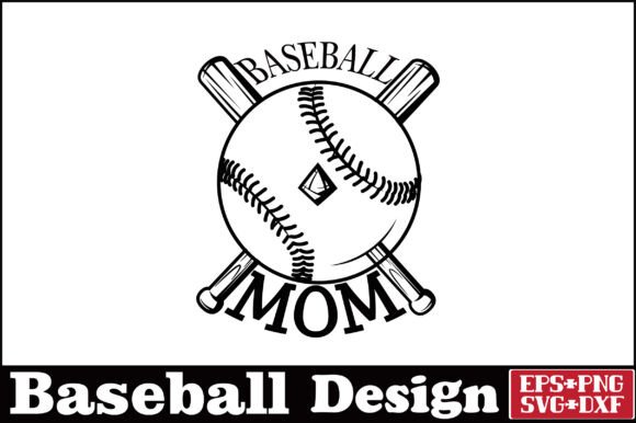 A Baseball Mom Design to Elevate Your Crafted Goods