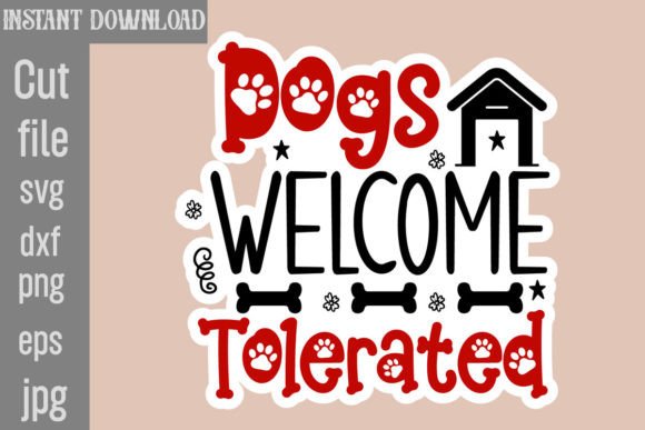 A Design Review of the “Dogs Welcome” Embroidery File