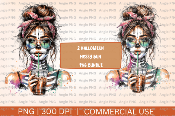 A Designer’s Real-World Review of the Fall Messy Bun Mom Zombie PNG Bundle