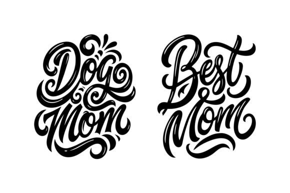 Dog and Best Mom Calligraphy: A Designer's Hands-On Review