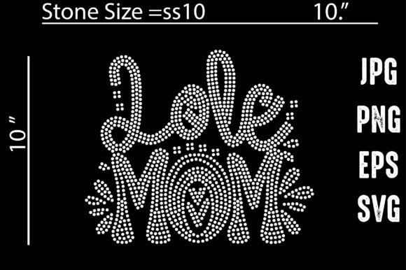 Love Mom Rhinestone Template: A Designer's Honest Review