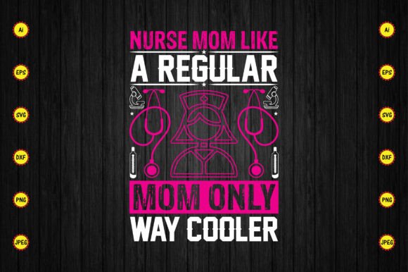 Nurse Mom: A Heartfelt Design for Embroidered Gifts