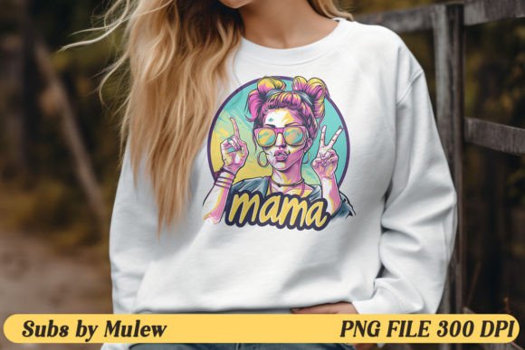 Pop Art Mama Mother’s Day Sublimation