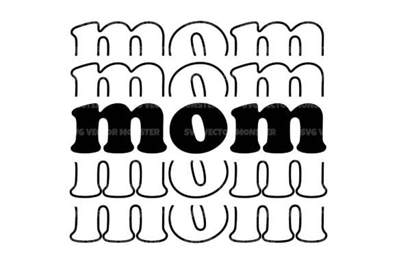 The Mom Stacked Text Cut File: A Design Review for Embroidery Projects